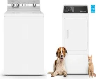 Side by Side Washer & Dryer Set
